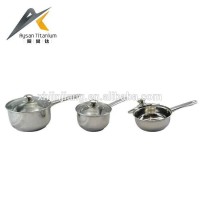 Best design technique 6pcs hollow handle and knob camping kitchen cookware