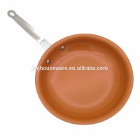 10" Round Non-stick Copper Frying Pan with Ceramic Coating