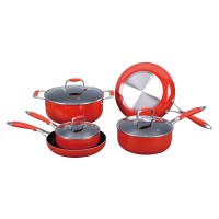 Forged Aluminum Cookware Set 7 pieces non-stick cookware